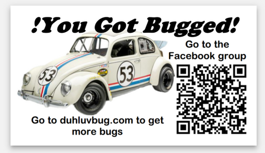 !YOU GOT BUGGED! CARDS